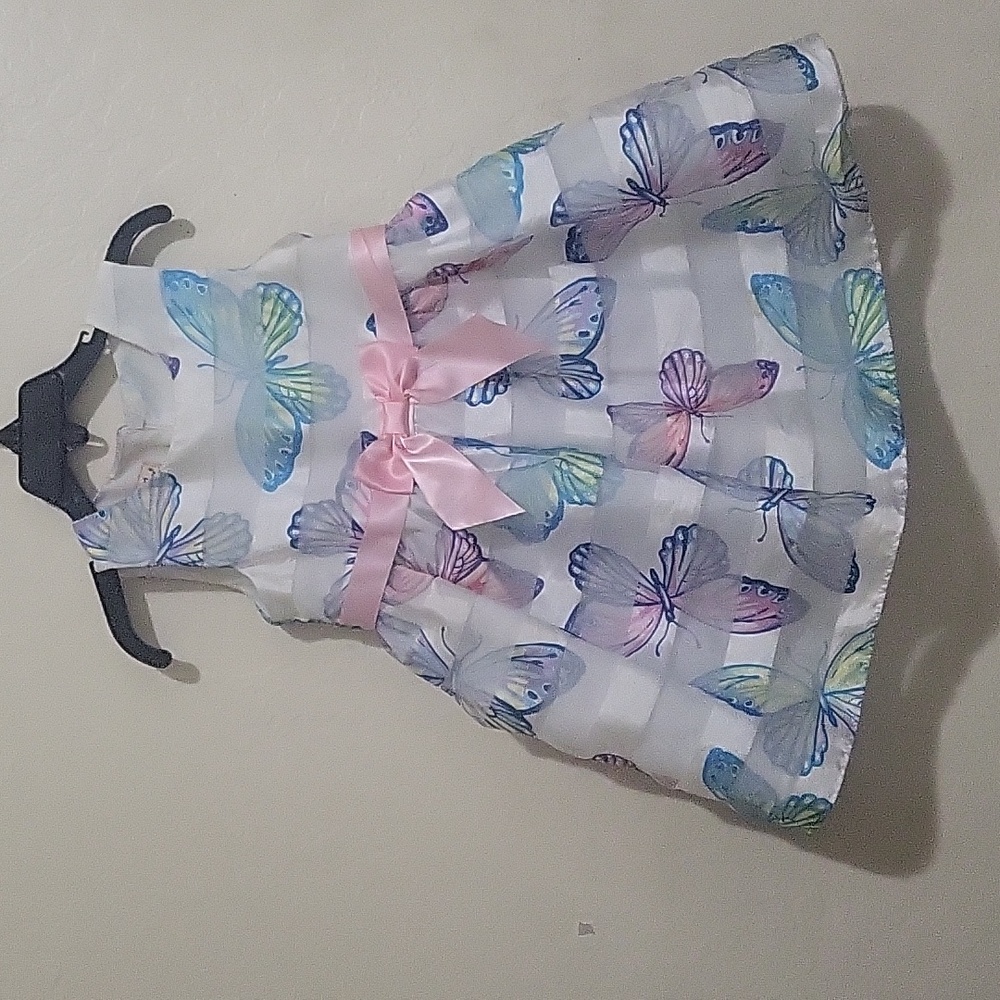 Girls church dress 3T -Purple Rose